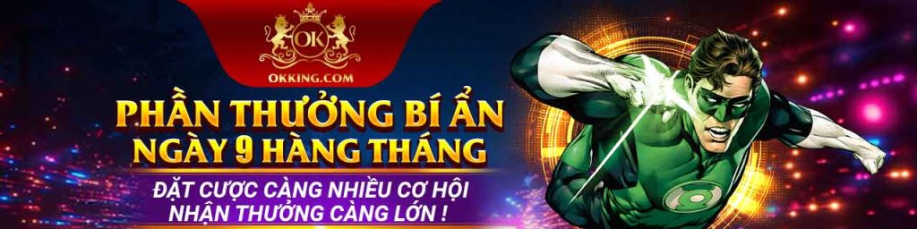 Phần thưởng bí ẩn ngày 9 hàng tháng