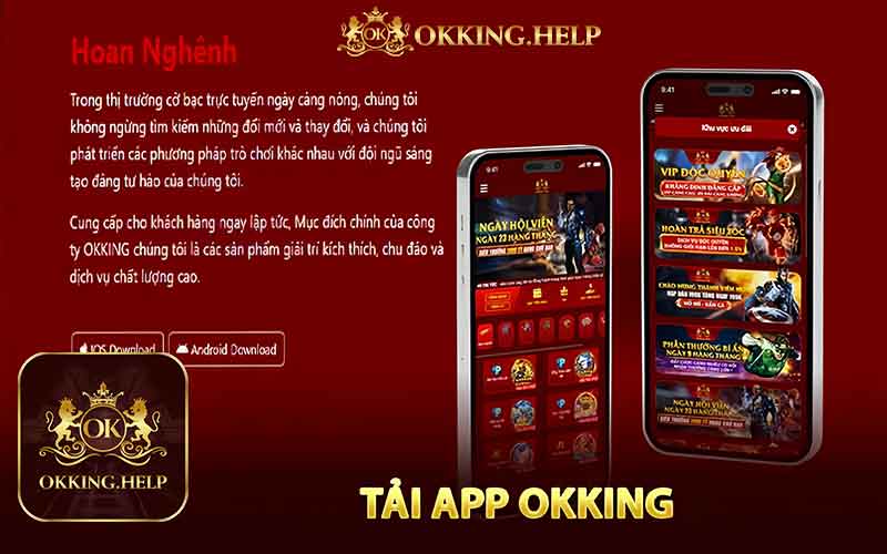 Hướng dẫn tải app Okking